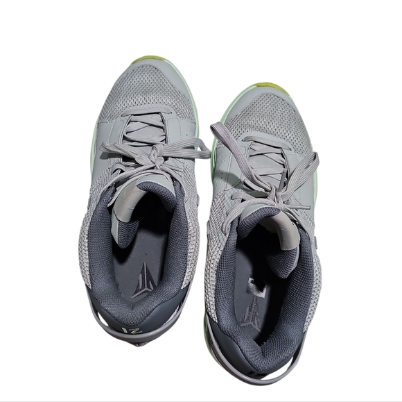 Nike Mens 12 Zoom Freak 4 Basketball Shoes Gray Green Giannis Zoom Air Court - Picture 6 of 7